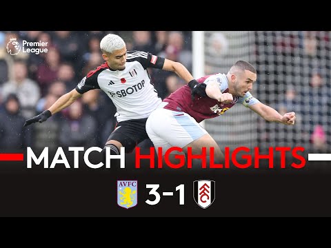 HIGHLIGHTS | Aston Villa 3-1 Fulham | Defeat On The Road