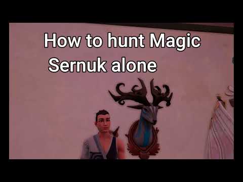 Palia - How to hunt Magic Deer / Proudhorn Sernuk alone - Advanced hunting guide and techniques
