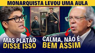 Download lagu Paulo Guedes corrects Tallis Gomes' political views live on air. mp3