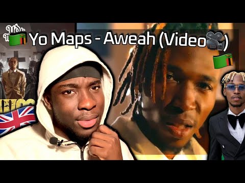 Is YO MAPS Zambia’s Best?🔥| AWEAH (Official Video) - Yo Maps REACTION | UK 🇬🇧 (Zambian Music)
