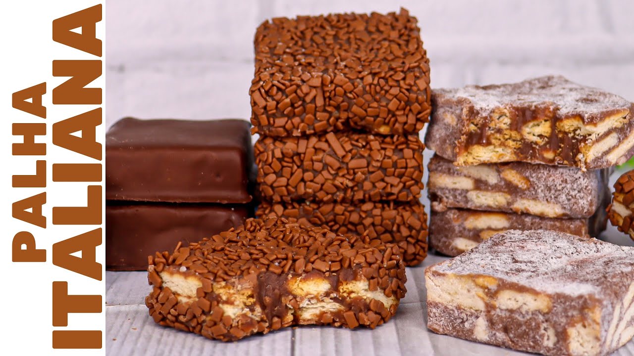 COMECE A FATURAR AGORA COM ESSA PALHA ITALIANA! | Deliciosa e prática! 1 base, 3 finalizações!