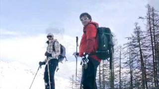 preview picture of video 'ski de randonnée au Vallon du Grand Pré - Serre Chevalier'