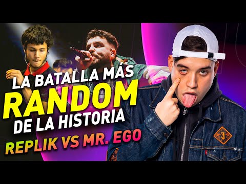 EL MEJOR REPLIK VS MR. EGO 🧐 LA BATALLA MÁS RANDOM DE LA HISTORIA DE FMS - EXHIBICIÓN FMS ARGENTINA
