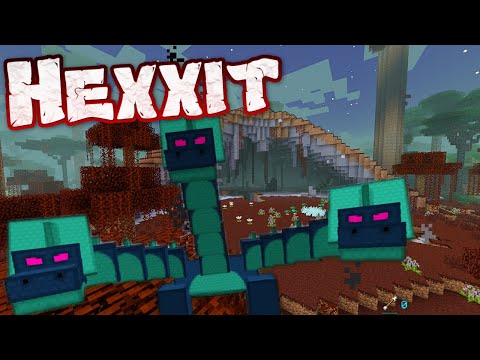 GET RECKED HYDRA!!! - Minecraft Modded Hexxit Ep 4 (Twilight Forest)