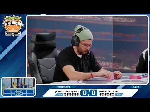 TCG Javier Tengo Jofre Vs Alberto Conti - 2024 Pokémon Liverpool Regional Championships Swiss R5