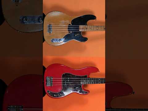 What's the difference between these 2 P basses? #bass #bassguitar #pbass