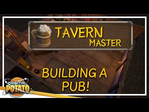 Building My Very Own TAVERN!- Tavern Master - Medieval Strategy Game