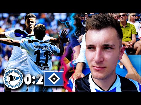 BIELEFELD vs HSV 0:2 Stadion Vlog 🔥 4. Spiel - 4. Niederlage! HSV siegt auf der Alm!