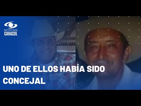 Homicidio de dos hermanos y reconocidos ganaderos en Arauca: fueron baleados en sus fincas