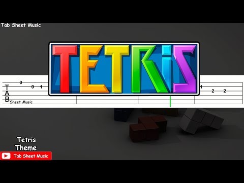 Tetris - Theme (Korobeiniki) Guitar Tutorial Video