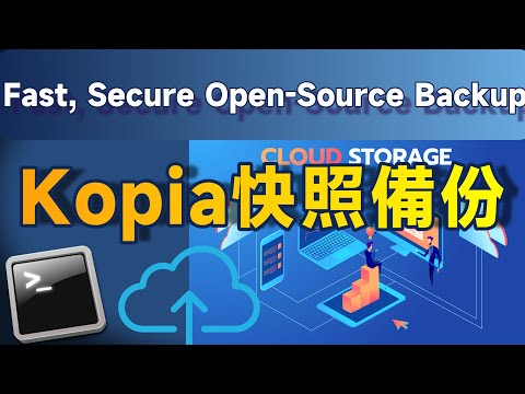 Kopia snapshot backup tool, significantly reduced the chance of data damage