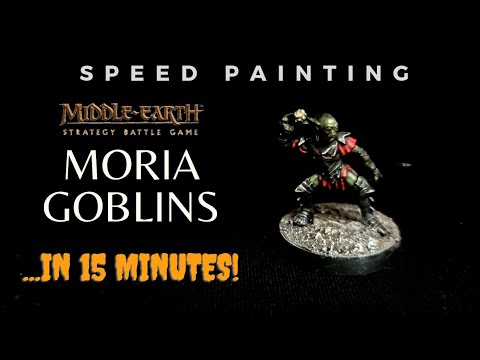 Speed Painting: Moria Goblins (In 15 Minutes)