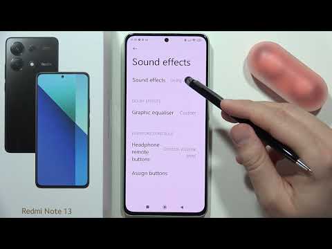 How to Turn ON Dolby Atmos on Redmi Note 13?