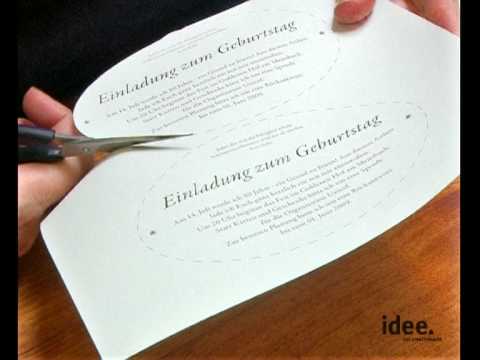 idee. Tipp Nr. 020 - Karten gestalten - Paper Poetry.avi