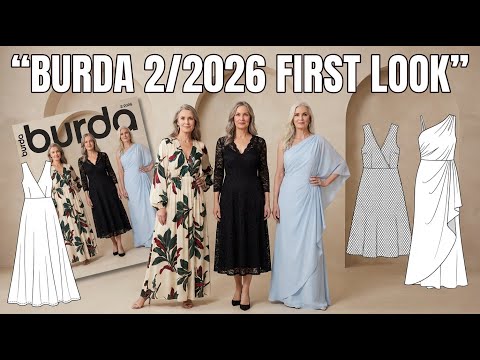 ✨ Burda 2/2026 First Look ✨