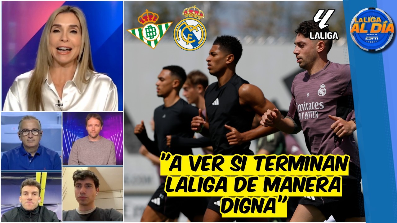 REAL MADRID se JUEGA a NADA ante el REAL BETIS. Se viene OTRO NADAPLETE | La Liga Al Día En Vivo