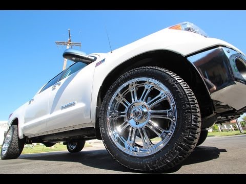 XD Series Hoss Chrome Rims on a 2013 Toyota Tundra