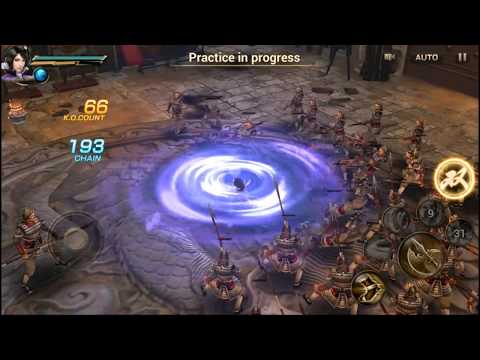 Zhen Ji - Dynasty Warriors Unleashed Game Play