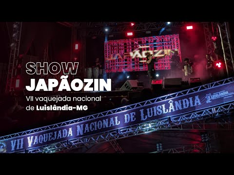 Highlights do Show de Japãozin | VII Vaquejada nacional de Luislândia-MG 08/10/2023