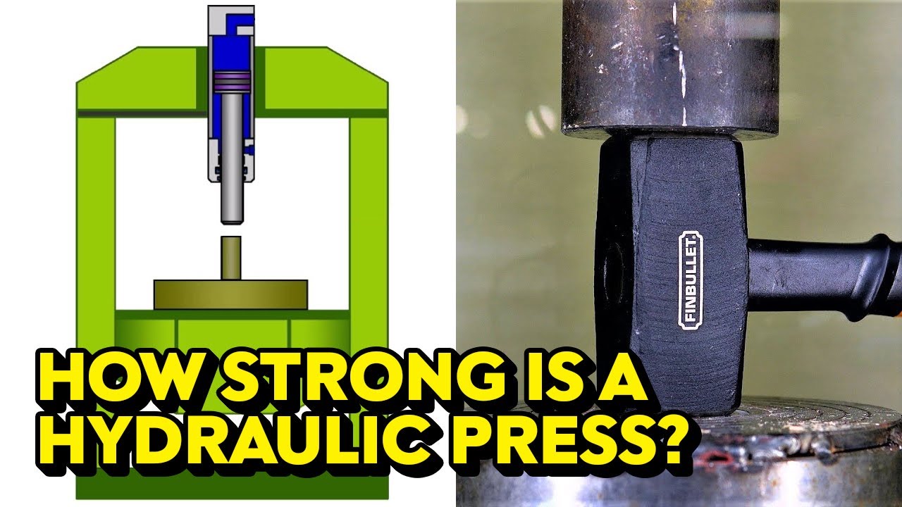 How Does A Hydraulic Press REALLY Work?