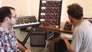 Moog Chief Engineer Cyril Lance and Moogerfooger Cluster Flux