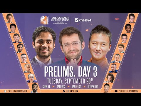 Champions Chess Tour: Julius Baer Generation Cup | Prelims Day 3 | Tania Sachdev & Peter Leko