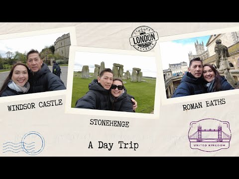 Ultimate Day Trip to Windsor Castle, Stonehenge, and Roman Baths! | Travel Vlog