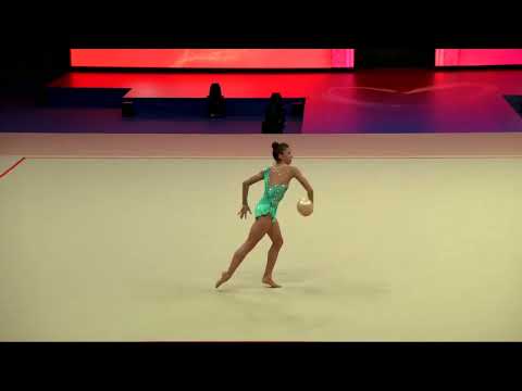 VERDES Andreea (ROU) - 2023 Rhythmic Worlds Qualifications BA Individual
