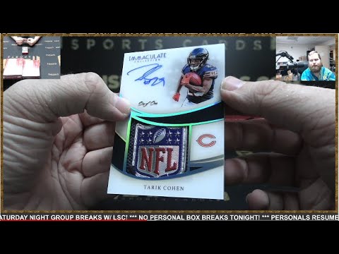 HUGE 1/1 CASE! 2020 Panini Immaculate Football Hobby 6 Box Case Break #15