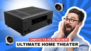 Video thumbnail for Onkyo TX-RZ30 Full Review: Best 9.2-Channel Receiver with Dirac Live & THX Certification! by HiFi AV Tech