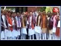 एक और एक ग्यारह संसद पहुंचने पर मोदी क�