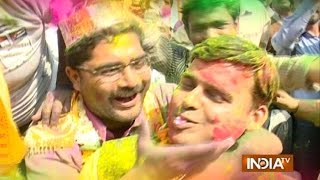 India celebrates festival of colours 'Holi'