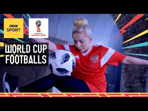A history of World Cup footballs 1930-2018 - with freestyle world champion Liv Cooke - BBC Sport