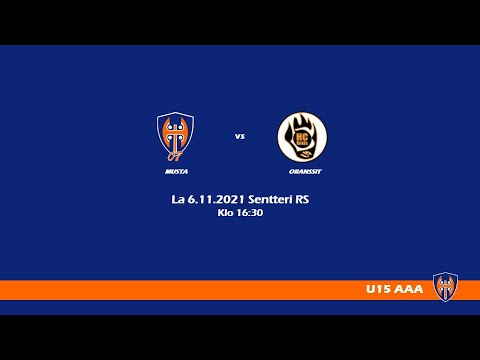 Tappara07 Musta vs HC Nokia Oranssit 06.11.2021 - U15 AAA