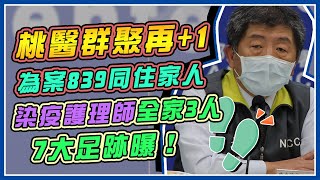 再增1例本土！部桃護理師家人確診