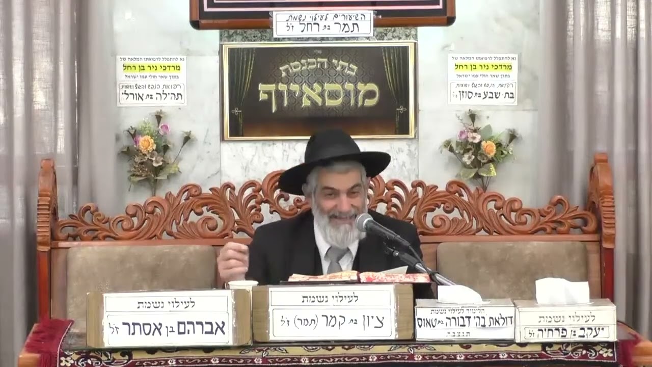 הרב יגאל כהן | מעניין הפרשה | מוסאיוף