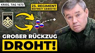 2. Nationalgardekorps Chartija BEFREIT Zapadne (+9 km²), 100.000 Haushalte ohne Internet!
