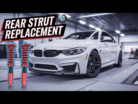 BMW 5 Series Rear Strut Swap - Step by Step Tutorial