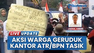 Ratusan Warga Geruduk Kantor BPN Tasikmalaya, Tuntut Kepastian Sertifikat Tanah yang Ditinggali
