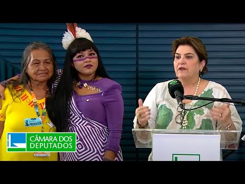 Coletiva de imprensa com a Ministra das Mulheres, Márcia Lopes - 07/05/25