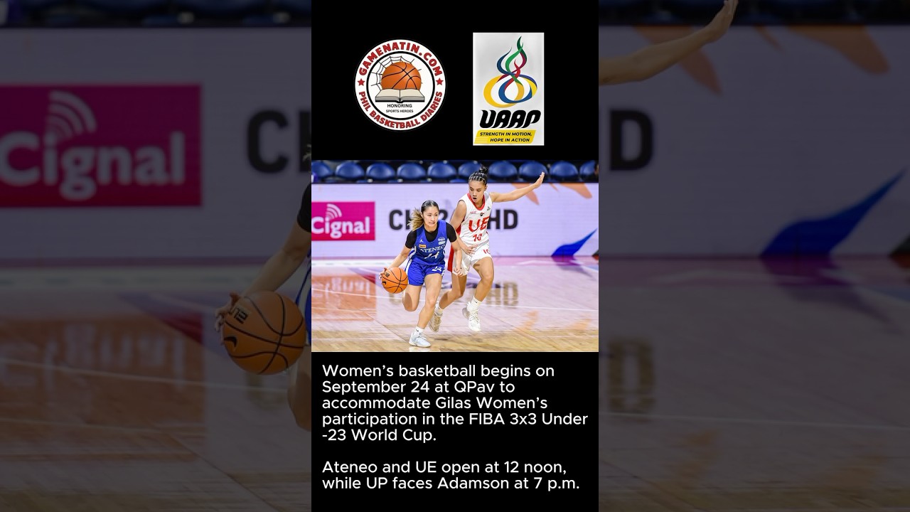 UAAP: First round schedule for basketball
