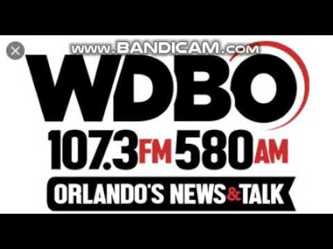 WDBO (AM) WDBO 107.3 FM & 580 AM Station ID 3/7/21