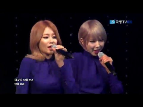 140405 위문열차 AOA - Elvis @ 육군 17사단