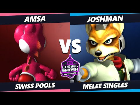 Ludwig Invitational - aMSa (Yoshi) Vs. Joshman (Fox) SSBM Melee Tournament