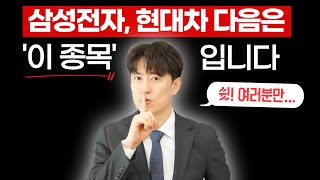 삼성전자, 현대차 다음은... '이종목' 입니다