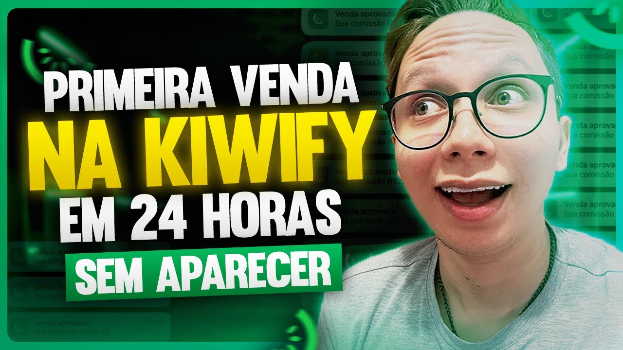 Faça sua PRIMEIRA VENDA na kiwify em 24 horas na prática (Fiz venda ao vivo)