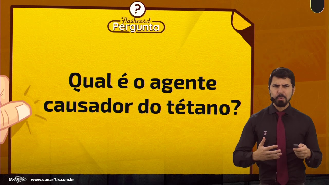 Tétano - Aula SanarFlix