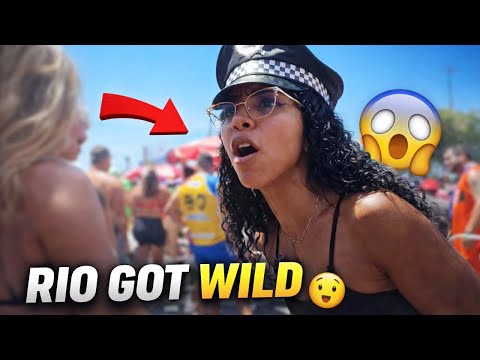 🔥 RIO CARNIVAL STREET WALK 😏 4K - 🔥 😱 Brazil Carnival in Rio de Janeiro 2025