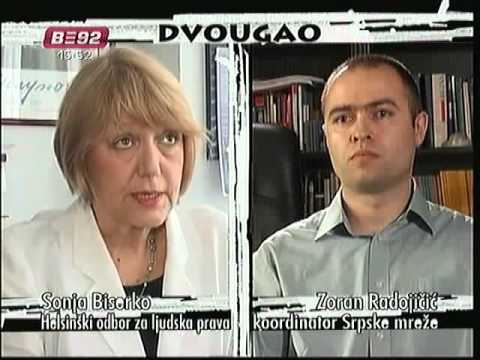 DVOUGAO 188  Sonja Biserko i Zoran Radojičić (maj 2011)
