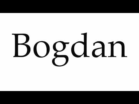 How to Pronounce Bogdan
